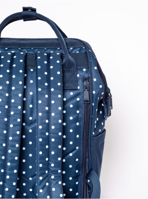 Heavy Tools Estok25 kék pöttyös női hátizsák