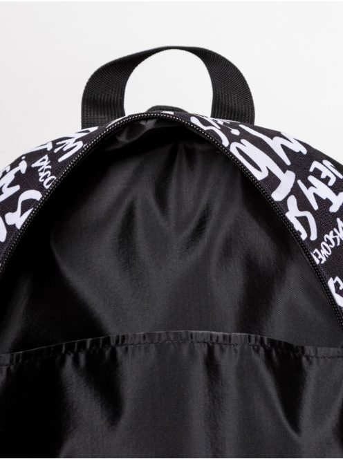 Heavy Tools Ettie25 fekete-fehér mintás hátizsák