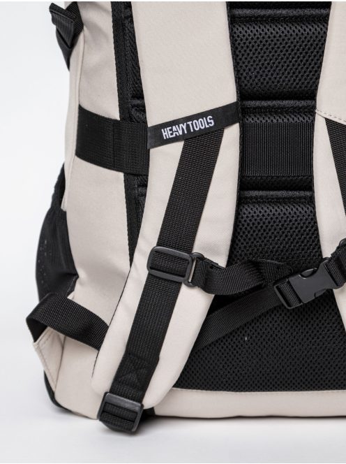 Heavy Tools Eveno bézs laptoptartós hátizsák 15,6"
