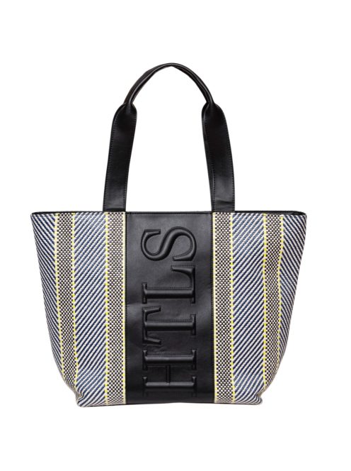 Heavy Tools Ewalda fekete-kék női válltáska