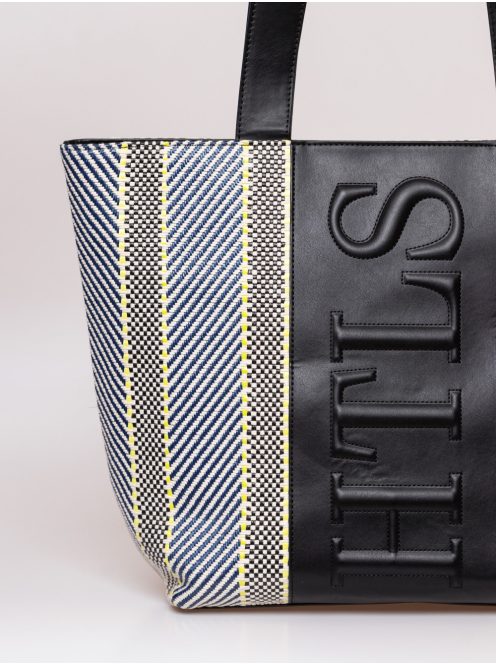 Heavy Tools Ewalda fekete-kék női válltáska