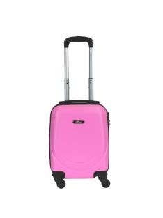   Rhino Bag Madrid rózsaszín 4 kerekű kicsi kabinbőrönd 46cm