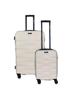   Beagles Malaga bézs 4 kerekű kabinbőrönd és nagy bőrönd