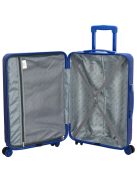 Beagles Marbella jégkék 4 kerekű közepes bőrönd és nagy bőrönd