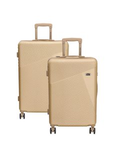   Beagles Marbella pezsgő 4 kerekű közepes bőrönd és nagy bőrönd