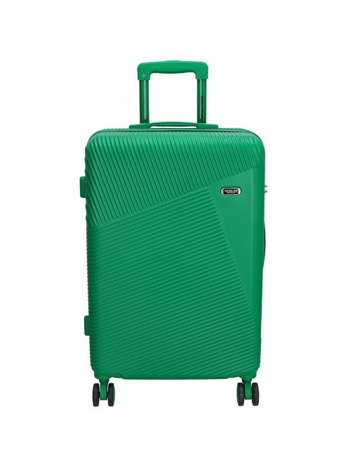 Beagles Marbella világoszöld 4 kerekű közepes bőrönd és nagy bőrönd