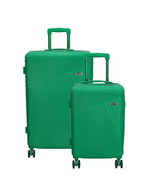 Beagles Marbella világoszöld 4 kerekű kabinbőrönd és nagy bőrönd