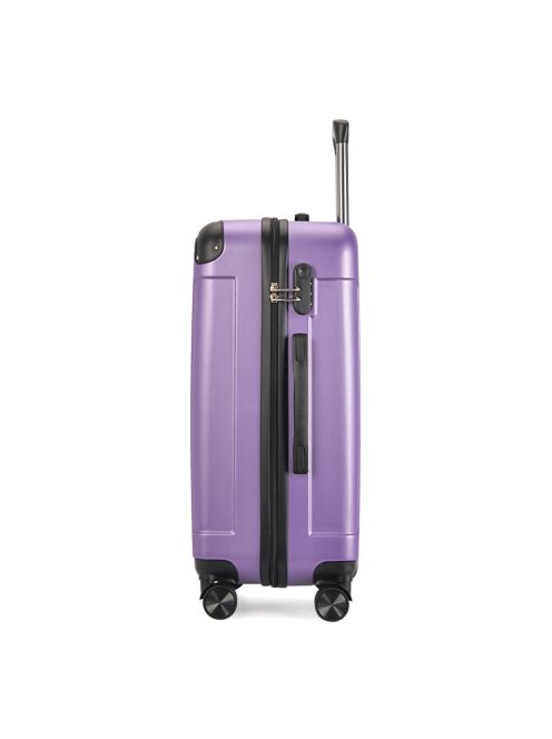 Bontour Vertical lila 4 kerekű nagy bőrönd
