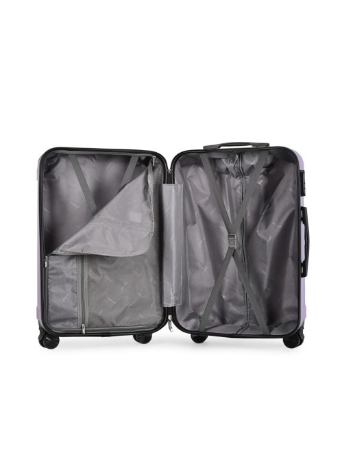 Bontour Vertical lila 4 kerekű nagy bőrönd