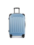 Bontour Vertical jégkék 4 kerekű közepes bőrönd