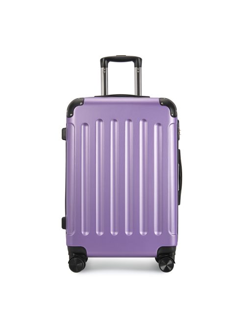 Bontour Vertical lila 4 kerekű közepes bőrönd