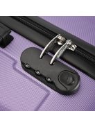 Bontour Vertical lila 4 kerekű közepes bőrönd