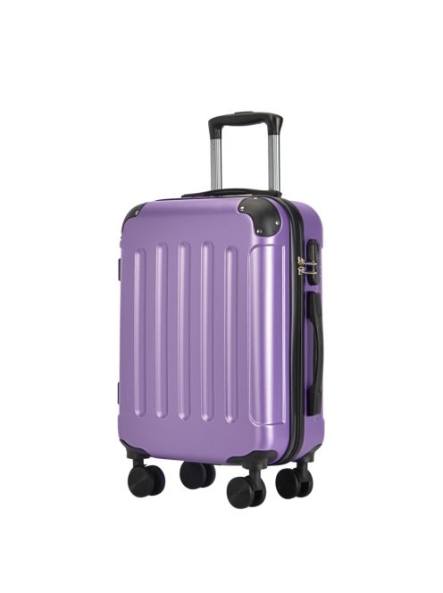 Bontour Vertical lila 4 kerekű kabinbőrönd